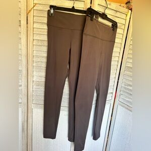 FELINA Grey Yoga Exercise Stretch Pants Leggings Women’s Medium Juniors